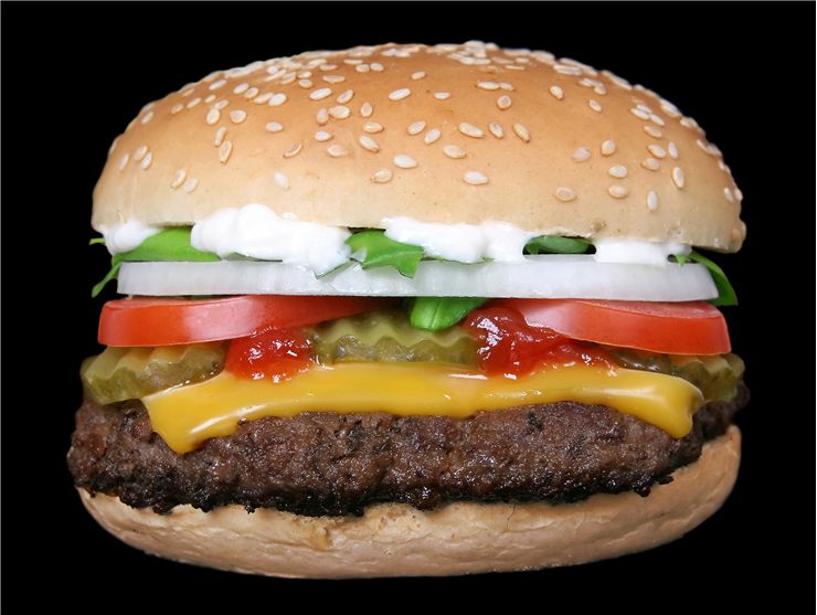 Picture Of Burger Fully Loaded