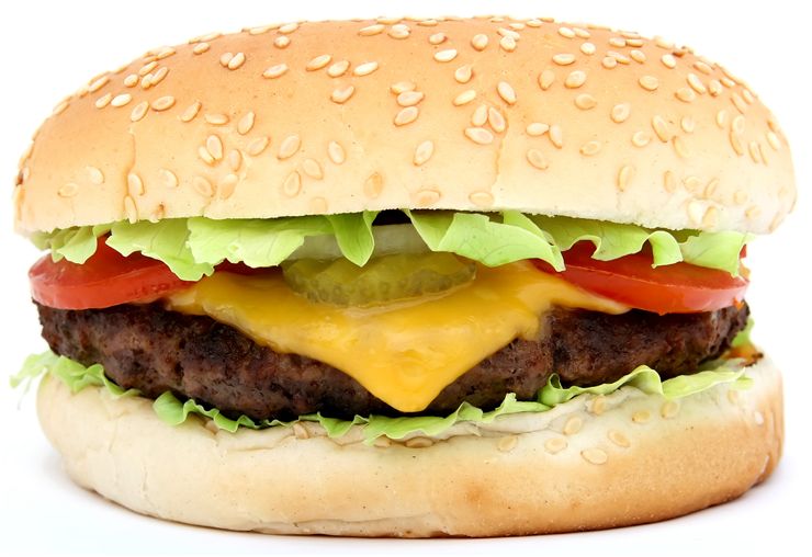 Picture Of Hamburger Junk Food