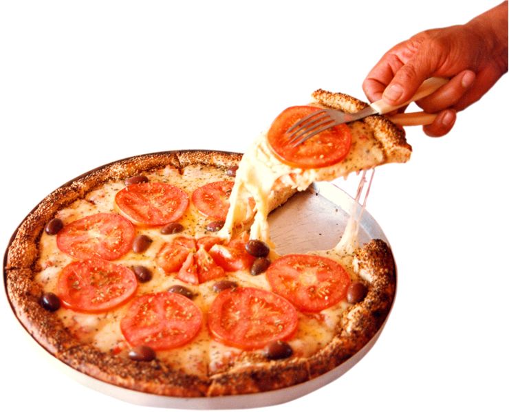 Picture Of Hot Pizza Fast Food