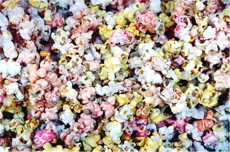 Picture Of Multi Color Popcorn