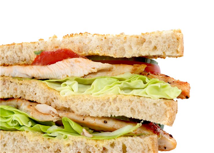 Picture Of Sandwich With Chicken